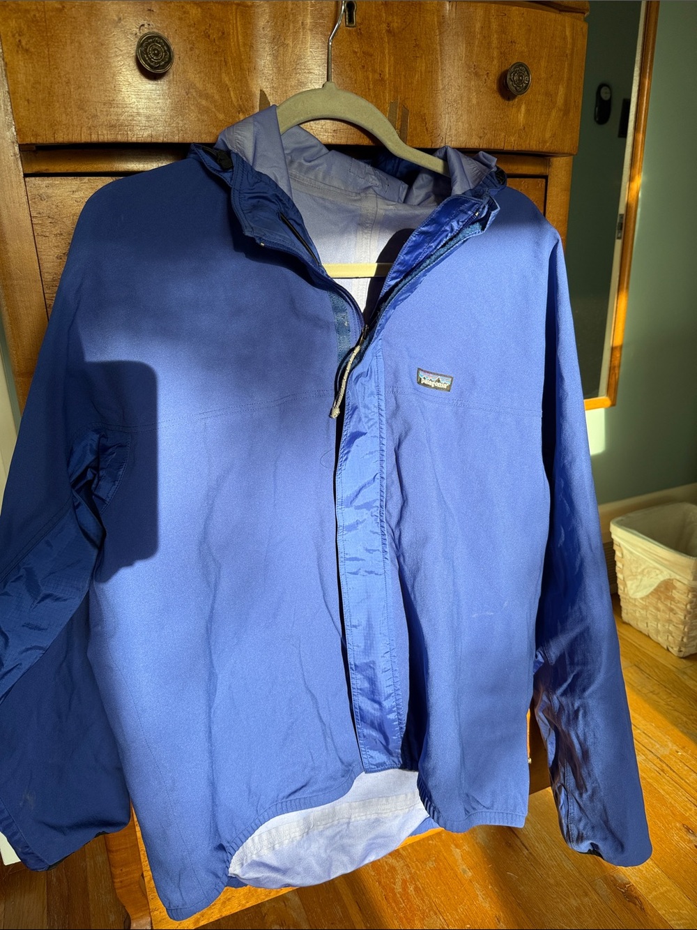 Patagonia Royal Blue Hooded Shell Triolet? Jacket